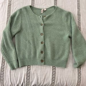 Mint cardigan